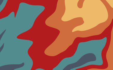 Renkli soyut arka plan. Dijital şablon. Poster, broşür, el ilanı ve kart için yaratıcı grafik tasarımı. Ağ, kumaş ve not defteri kapağı için arkaplan.