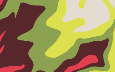 Moda afişi, moda dekorasyonu, kumaş ve tekstil tasarımı için soyut bir model. Sıvı lekesi dokusu, benek arkaplanı.