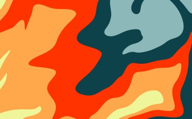 Moda afişi, moda dekorasyonu, kumaş ve tekstil tasarımı için soyut bir model. Sıvı lekesi dokusu, benek arkaplanı.