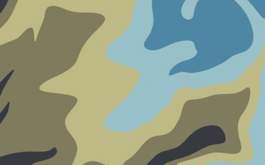 Moda afişi, moda dekorasyonu, kumaş ve tekstil tasarımı için soyut bir model. Sıvı lekesi dokusu, benek arkaplanı.