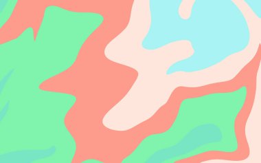 Dairesel yay ile arkaplan. Bükülmüş çizgileri olan yepyeni renkli bir çizim. Reklamlar ve reklamlar için desen.