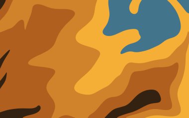 Dairesel yay ile arkaplan. Bükülmüş çizgileri olan yepyeni renkli bir çizim. Reklamlar ve reklamlar için desen.