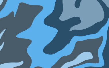 Yumuşak pastel arka plan, akışkan şekilli. Renkli soyut illüstrasyon.