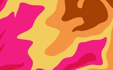 Yumuşak pastel arka plan, akışkan şekilli. Renkli soyut illüstrasyon.