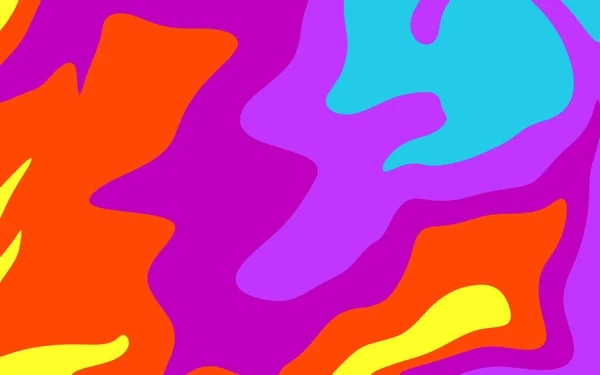 Fondo Pastel Suave Con Formas Fluidas Ilustración Abstracta Con Colores — Foto de Stock