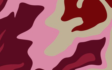 Yumuşak pastel arka plan, akışkan şekilli. Renkli soyut illüstrasyon.