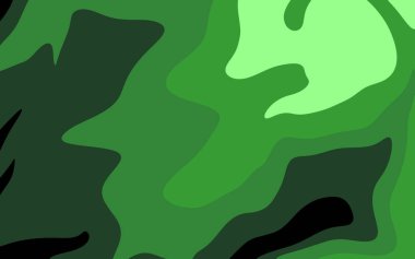 Dairesel kavisli doku. Renkli çizimler, kıvrımlardan oluşur. Broşürler, broşürler için desen.