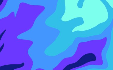 Dairesel kavisli doku. Renkli çizimler, kıvrımlardan oluşur. Broşürler, broşürler için desen.