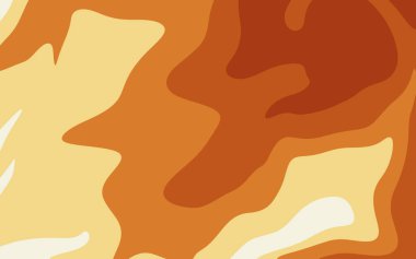 Dairesel kavisli doku. Renkli çizimler, kıvrımlardan oluşur. Broşürler, broşürler için desen.