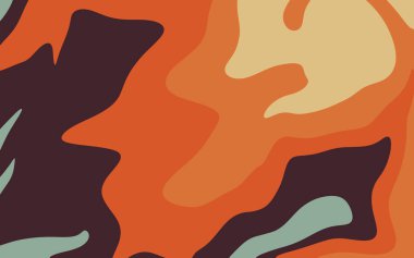 Dairesel kavisli doku. Renkli çizimler, kıvrımlardan oluşur. Broşürler, broşürler için desen.