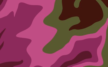 Dairesel kavisli doku. Renkli çizimler, kıvrımlardan oluşur. Broşürler, broşürler için desen.