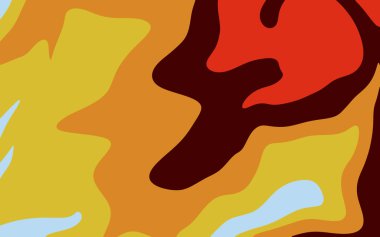 Renkli soyut arka plan. Dijital şablon. Moda afişi ve modaya uygun dekorasyon, kumaş ve tekstil tasarımı deseni.