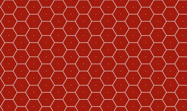 İstenildiği zaman parmak izi için kırmızı kusursuz desen. Soyut arkaplan. 