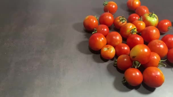 Mazzo Pomodori Freschi — Video Stock