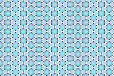 Geometrik süsleme biçiminde kusursuz desen arkaplanı.