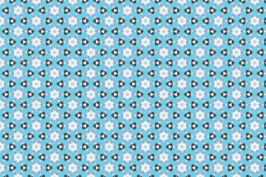 Geometrik süsleme biçiminde kusursuz desen arkaplanı.