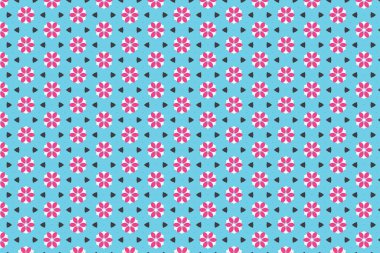 Geometrik süsleme biçiminde kusursuz desen arkaplanı.