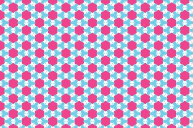 Geometrik süsleme biçiminde kusursuz desen arkaplanı.