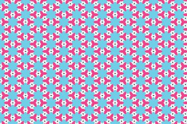 Geometrik süsleme biçiminde kusursuz desen arkaplanı.