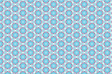 Geometrik süsleme biçiminde kusursuz desen arkaplanı.