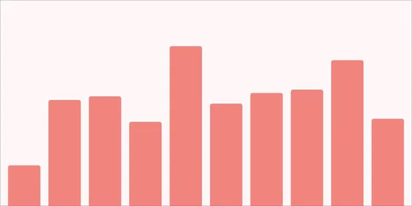 Grafico Barre Grafico Grafico Illustrazione Infografica Delle Imprese Statistiche — Foto Stock