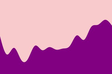 Kağıt sanatı soyut mavi su dalgaları. Origami tasarım şablonu. Vektör illüstrasyonu