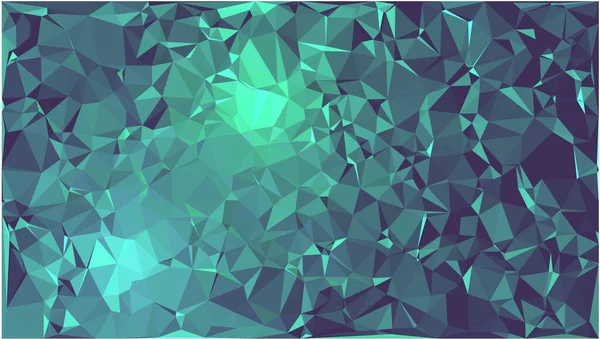 Abstract Groene Driehoek Vorm Achtergrond Abstract Achtergrond Van Driehoeken Vectorontwerp — Stockfoto