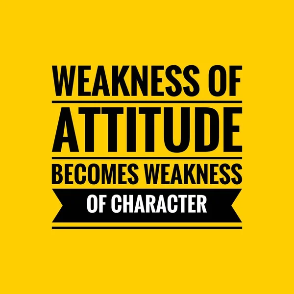 Attitude Quote Inspirational Motivating Quote Yellow Background Inspirational Quote Motivational — Stock Photo, Image