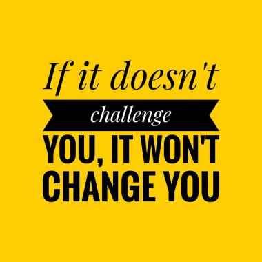 Pozitif alıntı şablonu. Sarı arkaplan üzerine siyah metin. İlham verici alıntılar ve motivasyon alıntıları.