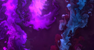 Şeffaf renk akımları, yılan gibi kıvrılan metalik girdaplar ve köpüklü renk spreyleri bu serbest akan dokuların manzarasını şekillendirir. Alkol mürekkebi tekniğindeki doğal lüks, akışkan sanat resimleri.