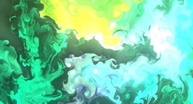 Alkol mürekkebi renkleri saydam. Soyut çok renkli mermer desen arkaplanı. Tasarım kağıdı, duvar kağıdı. Akrilik boyaları karıştırıyorum. Modern akışkan sanat. Alkol Mürekkebi Deseni