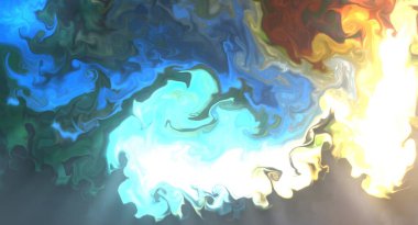 Alkol mürekkebi renkleri saydam. Soyut çok renkli mermer desen arkaplanı. Tasarım kağıdı, duvar kağıdı. Akrilik boyaları karıştırıyorum. Modern akışkan sanat. Alkol Mürekkebi Deseni