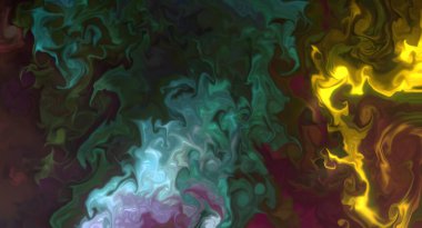 Alkol mürekkebi tekniğinde doğal lüks, soyut, akışkan sanat resimleri. Şefkatli ve rüya gibi duvar kağıtları. Renklerin karışımı şeffaf dalgalar ve altın girdaplar yaratır. Posterler ve diğer basılı materyaller için