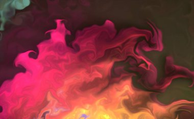 Çoklu renkli alkol mürekkep renkleri yarı saydam. Soyut çok renkli mermer desen arkaplanı. Tasarım kağıdı, duvar kağıdı. Akrilik boyaları karıştırıyorum. Modern akışkan sanat. Alkol Mürekkebi Deseni