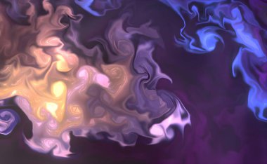 Çoklu renkli alkol mürekkep renkleri yarı saydam. Soyut çok renkli mermer desen arkaplanı. Tasarım kağıdı, duvar kağıdı. Akrilik boyaları karıştırıyorum. Modern akışkan sanat. Alkol Mürekkebi Deseni