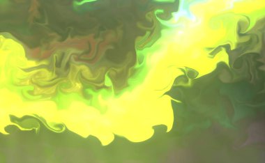 Güzel soyut sanat arkaplanı. Sıvı akrilik tekniğinde rastgele karıştırılmış boyalar. Girdap damarlarının sanatsal görüntüsü turkuaz bej tonlarda mermer dokusu.