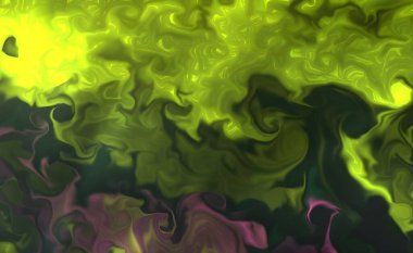 Güzel soyut sanat arkaplanı. Sıvı akrilik tekniğinde rastgele karıştırılmış boyalar. Girdap damarlarının sanatsal görüntüsü turkuaz bej tonlarda mermer dokusu.