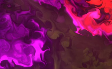 Güzel soyut sanat arkaplanı. Sıvı akrilik tekniğinde rastgele karıştırılmış boyalar. Girdap damarlarının sanatsal görüntüsü turkuaz bej tonlarda mermer dokusu.