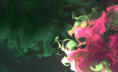 Güzel soyut sanat arkaplanı. Sıvı akrilik tekniğinde rastgele karıştırılmış boyalar. Girdap damarlarının sanatsal görüntüsü turkuaz bej tonlarda mermer dokusu.