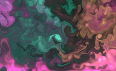 Yaratıcı soyut el boyası arka plan, mermer doku, soyut okyanus, tuvaldeki akrilik resim. Modern sanat. alkol mürekkebi soyut doku, moda duvar kağıdı.