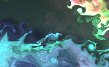 Yaratıcı soyut el boyası arka plan, mermer doku, soyut okyanus, tuvaldeki akrilik resim. Modern sanat. alkol mürekkebi soyut doku, moda duvar kağıdı.