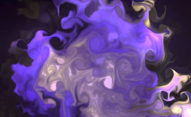 Acrylic Pour Color Liquid mermer soyut yüzeyler tasarımı. Yaratıcı soyut el boyası arka plan, mermer doku, soyut okyanus, tuvaldeki akrilik resim. Modern sanat. Çağdaş sanat.