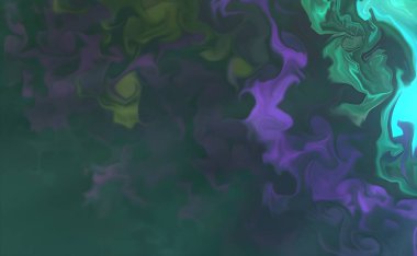 Acrylic Pour Color Liquid mermer soyut yüzeyler tasarımı. Yaratıcı soyut el boyası arka plan, mermer doku, soyut okyanus, tuvaldeki akrilik resim. Modern sanat. Çağdaş sanat.