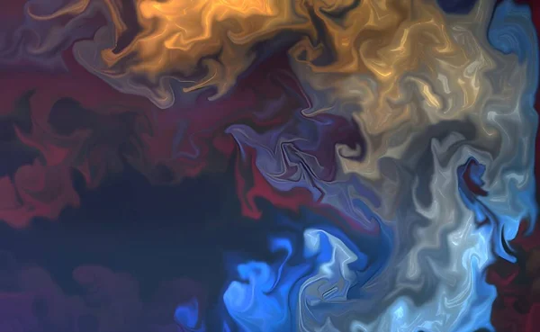 Acryl Giet Kleur Vloeibaar Marmer Abstracte Oppervlakken Ontwerp Creatieve Abstracte — Stockfoto