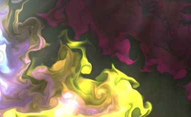 Sıvı Sanat. Soyut renkli arkaplan, duvar kağıdı, doku. Boyaları karıştırıyorum. Modern sanat. Mermer dokusu