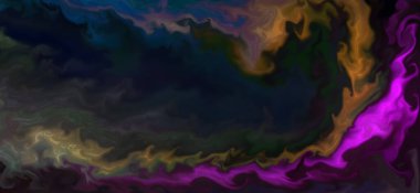 Posterler ve basılı malzemeler için alkol mürekkebi. Renklerin akışkan sanat karışımı.