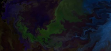 Posterler ve basılı malzemeler için alkol mürekkebi. Renklerin akışkan sanat karışımı.