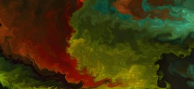 Renklerin karışımı dalgalar ve girdaplar yaratır. Posterler ve diğer basılı materyaller için.