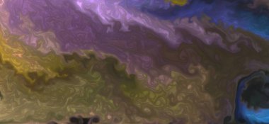 Renklerin karışımı dalgalar ve girdaplar yaratır. Posterler ve diğer basılı materyaller için.