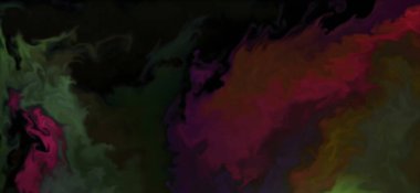 Renklerin karışımı dalgalar ve girdaplar yaratır. Posterler ve diğer basılı materyaller için.